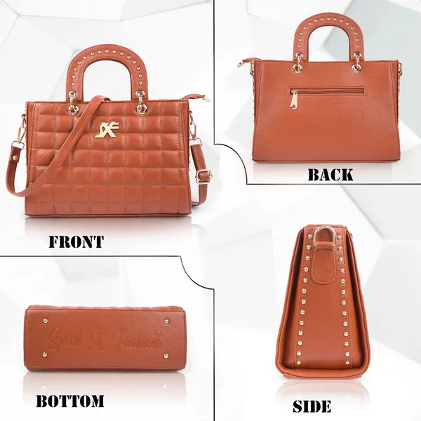 Tan_Pu_Artificial_Leather_Sling_Bag_Casual_For_Women