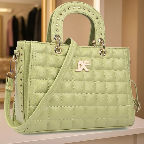 Green_Pu_Artificial_Leather_Sling_Bag_Casual_For_Women