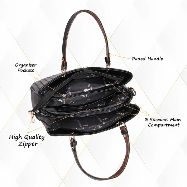 Black_Pu_Artificial_Leather_Handbag_Casual_For_Women