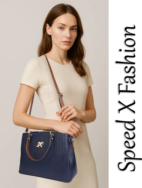 Blue_Pu_Artificial_Leather_Handbag_Casual_For_Women