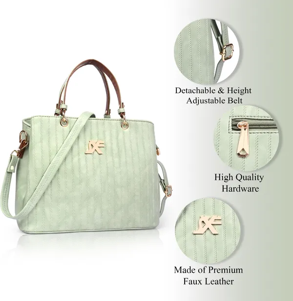 Green_Pu_Artificial_Leather_Handbag_Casual_For_Women