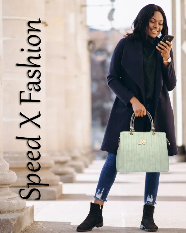 Green_Pu_Artificial_Leather_Handbag_Casual_For_Women