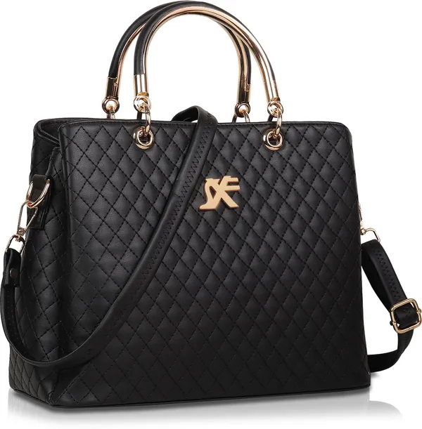 Black_Pu_Artificial_Leather_Sling_Bag_Casual_For_Women