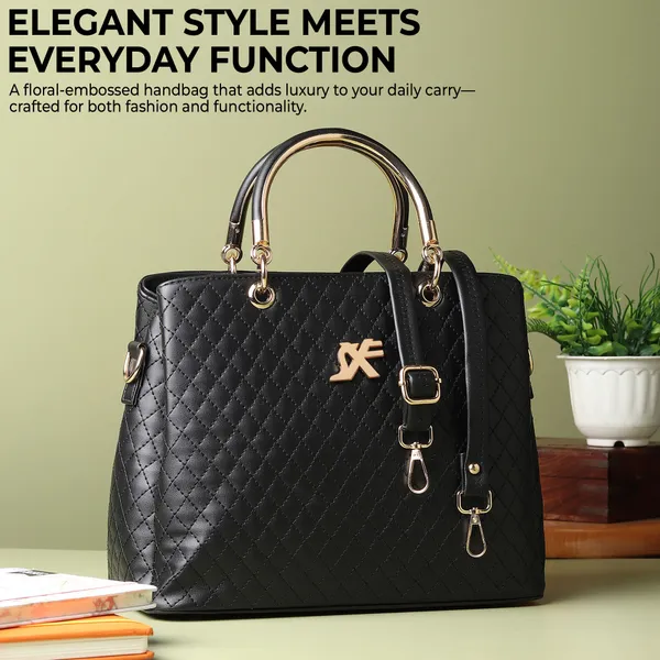 Black_Pu_Artificial_Leather_Sling_Bag_Casual_For_Women