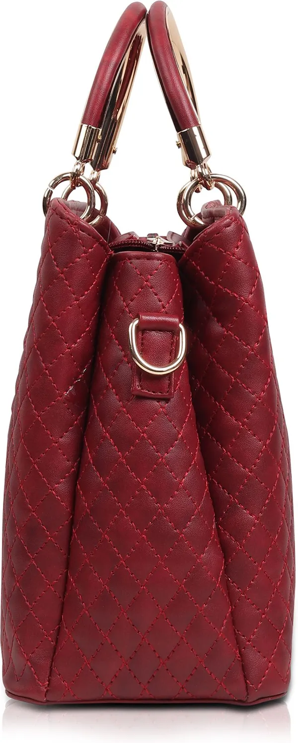 Maroon_Pu_Artificial_Leather_Sling_Bag_Casual_For_Women