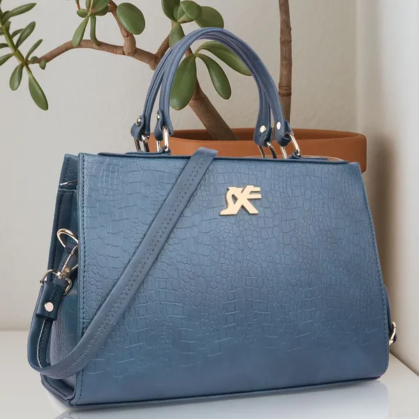 Blue_Pu_Artificial_Leather_Sling_Bag_Casual_For_Women