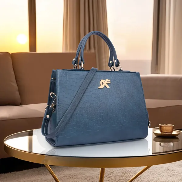 Blue_Pu_Artificial_Leather_Sling_Bag_Casual_For_Women