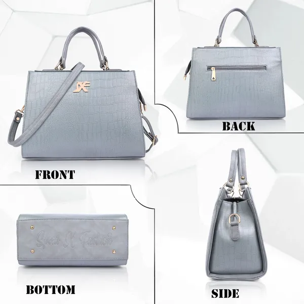 Grey_Pu_Artificial_Leather_Sling_Bag_Casual_For_Women