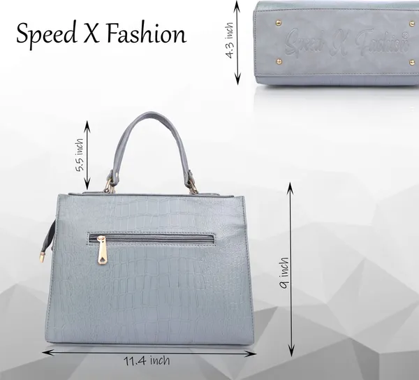 Grey_Pu_Artificial_Leather_Sling_Bag_Casual_For_Women