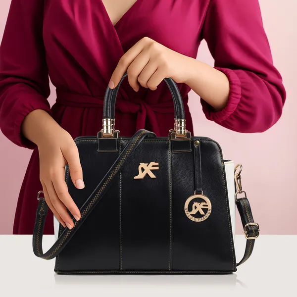 Black_Pu_Sling_Bag_Casual_Evening_Party_Formal_For_Women