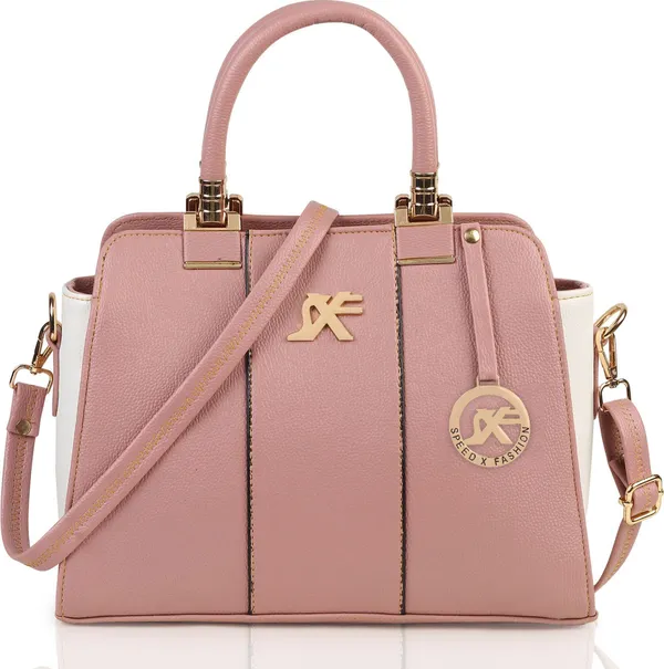 Pink_Pu_Sling_Bag_Casual_Evening_Party_Formal_For_Women