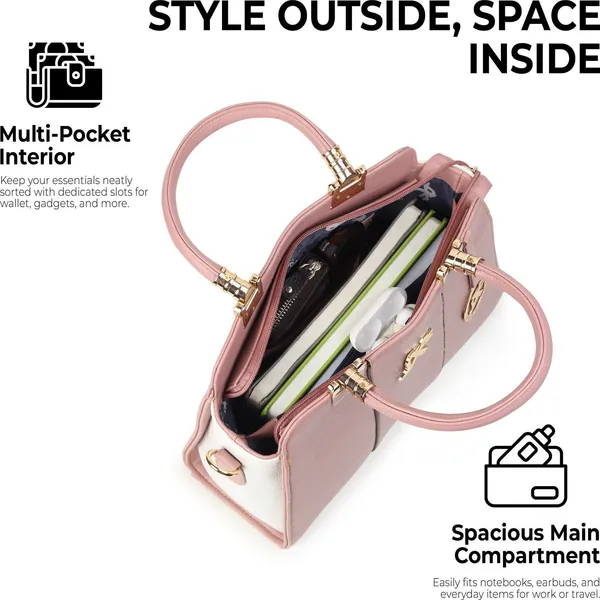 Pink_Pu_Sling_Bag_Casual_Evening_Party_Formal_For_Women