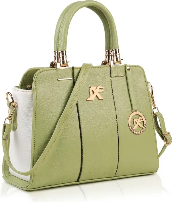 Yellow_And_Green_Pu_Sling_Bag_Casual_Evening_Party_Formal_For_Women
