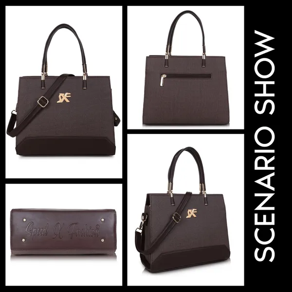 Brown_Pu_Leatherette_Hand_Held_Bag_Casual_Evening_Party_Formal_For_Women