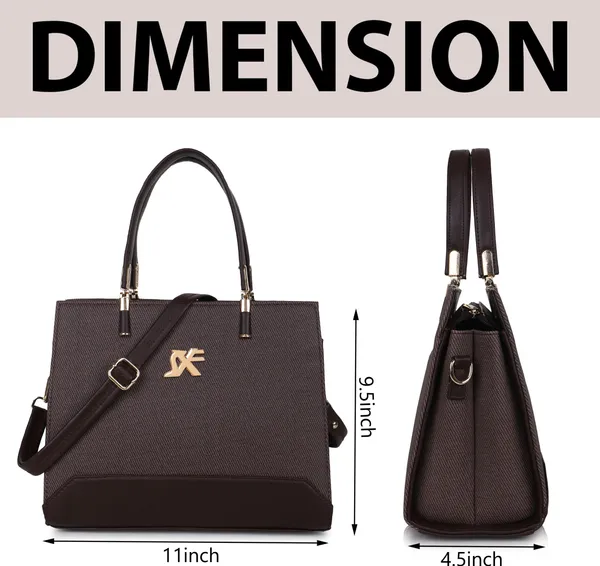 Brown_Pu_Leatherette_Hand_Held_Bag_Casual_Evening_Party_Formal_For_Women