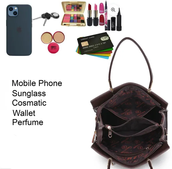 Brown_Pu_Leatherette_Hand_Held_Bag_Casual_Evening_Party_Formal_For_Women
