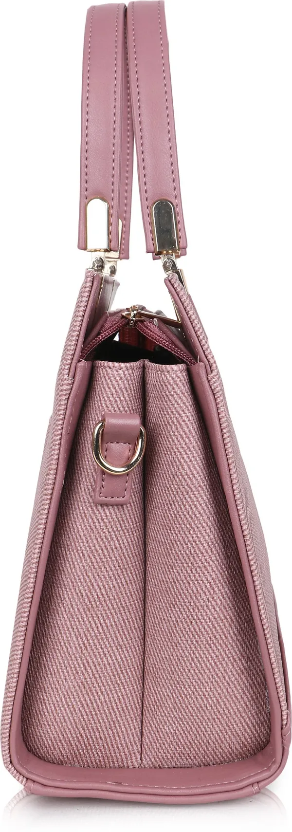 Pink_Pu_Leatherette_Hand_Held_Bag_Casual_Evening_Party_Formal_For_Women