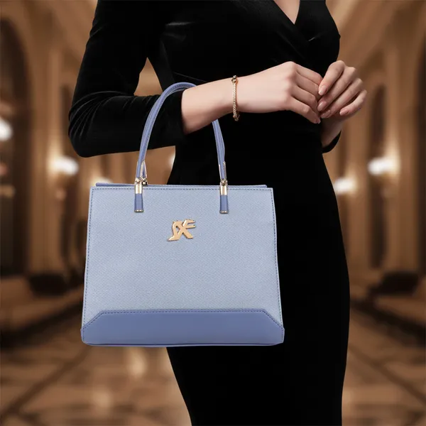 Sky_Blue_Pu_Leatherette_Hand_Held_Bag_Casual_Evening_Party_Formal_For_Women