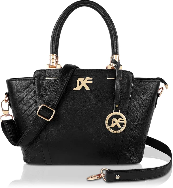 Black_Artificial_Leather_Hand_Held_Bag_Travel_Evening_Party_Casual_Formal_Festive_For_Women