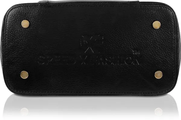 Black_Artificial_Leather_Hand_Held_Bag_Travel_Evening_Party_Casual_Formal_Festive_For_Women