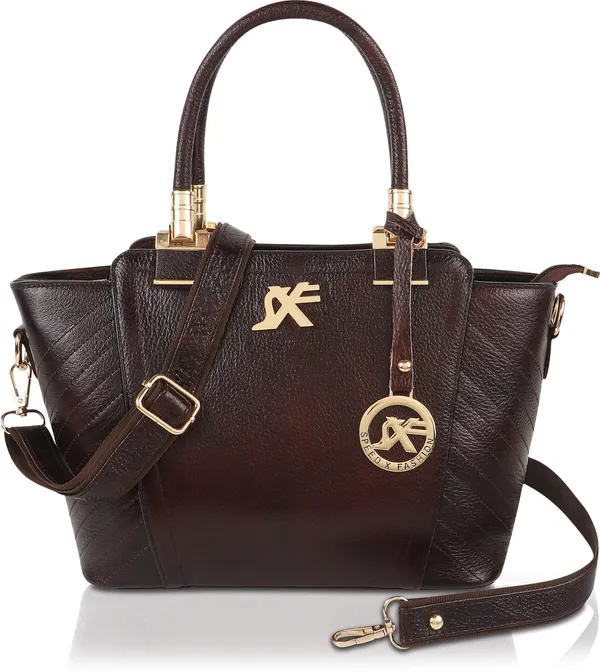 Brown_Artificial_Leather_Hand_Held_Bag_Travel_Evening_Party_Casual_Formal_Festive_For_Women