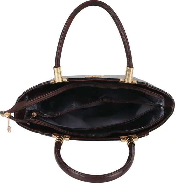 Brown_Artificial_Leather_Hand_Held_Bag_Travel_Evening_Party_Casual_Formal_Festive_For_Women