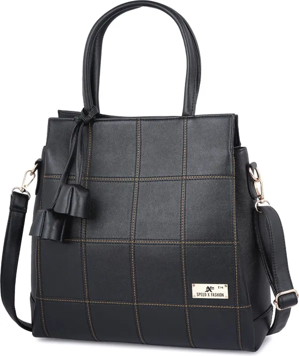 Black_Pu_Sling_Bag_Casual_Formal_Evening_Party_For_Women
