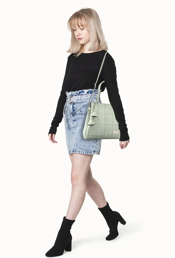 Green_Pu_Sling_Bag_Casual_For_Women