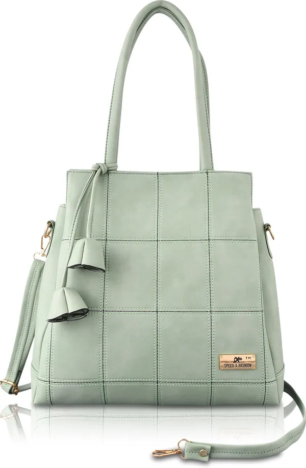 Green_Pu_Sling_Bag_Casual_For_Women