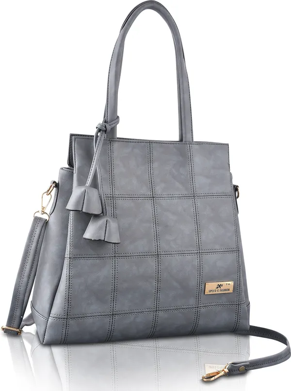 Grey_Pu_Sling_Bag_Casual_For_Women