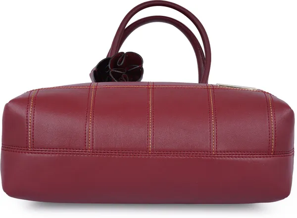 Maroon_Pu_Sling_Bag_Casual_Formal_Evening_Party_For_Women