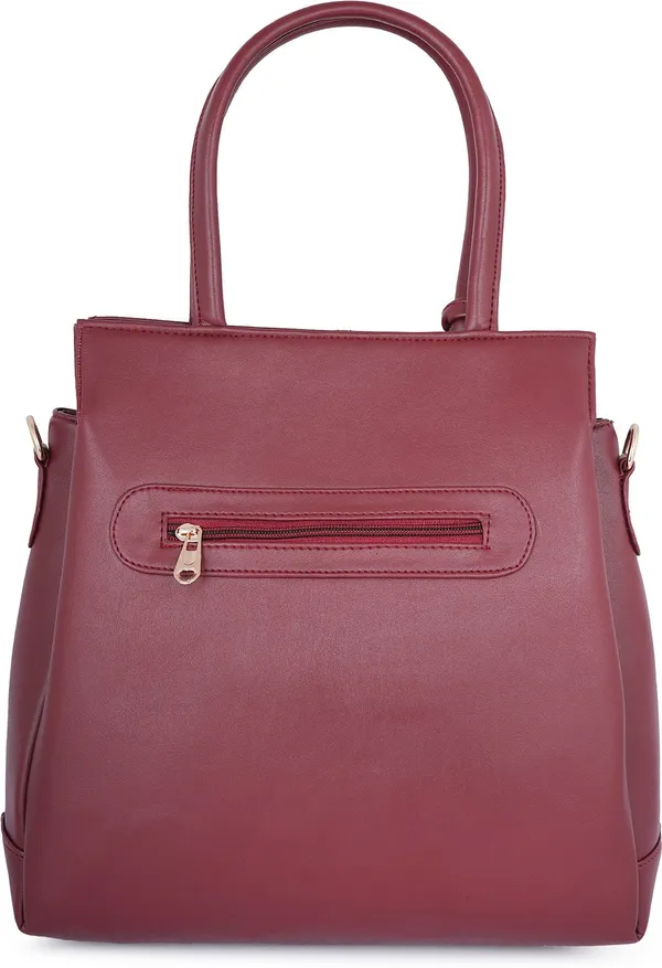 Maroon_Pu_Sling_Bag_Casual_Formal_Evening_Party_For_Women