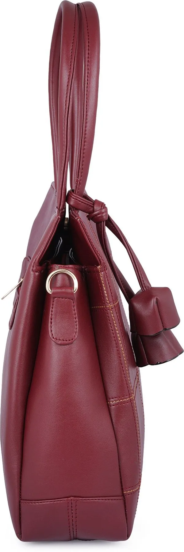 Maroon_Pu_Sling_Bag_Casual_Formal_Evening_Party_For_Women