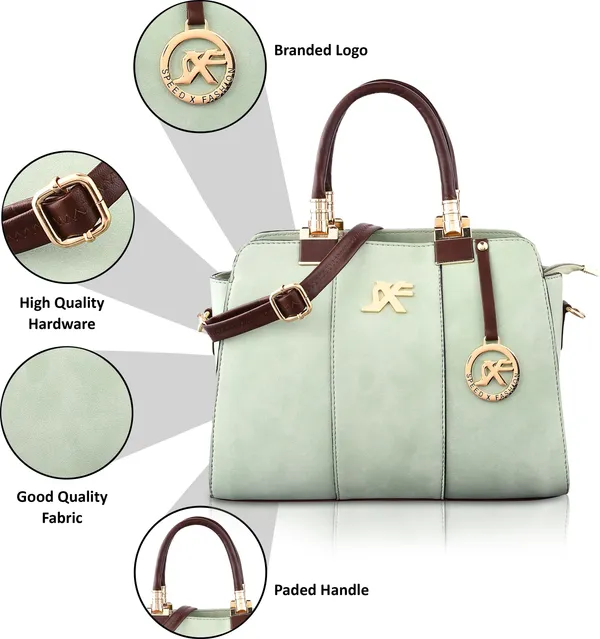 Green_Pu_Sling_Bag_CasualEveningPartyFormal_For_Women