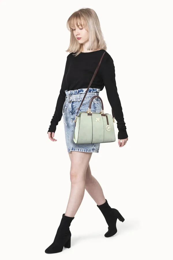 Green_Pu_Sling_Bag_CasualEveningPartyFormal_For_Women