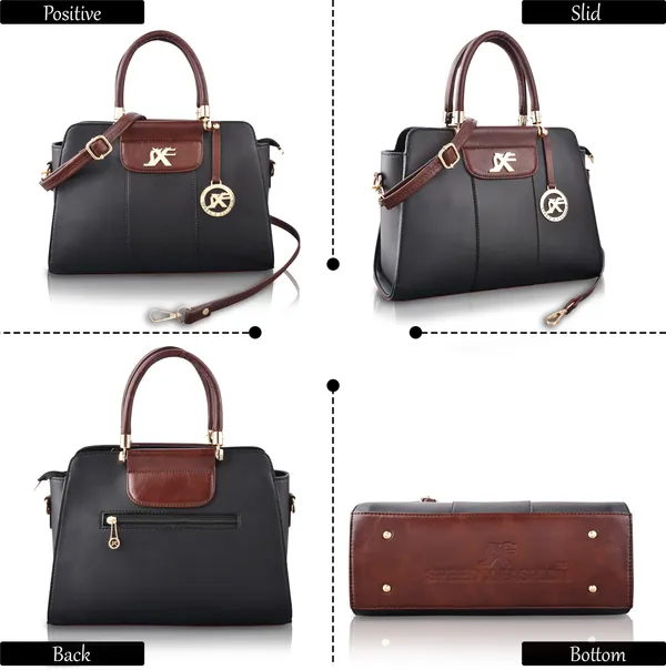 Black_Pu_Sling_Bag_CasualEveningPartyFormal_For_Women