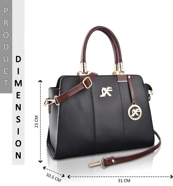 Black_Pu_Sling_Bag_CasualEveningPartyFormal_For_Women