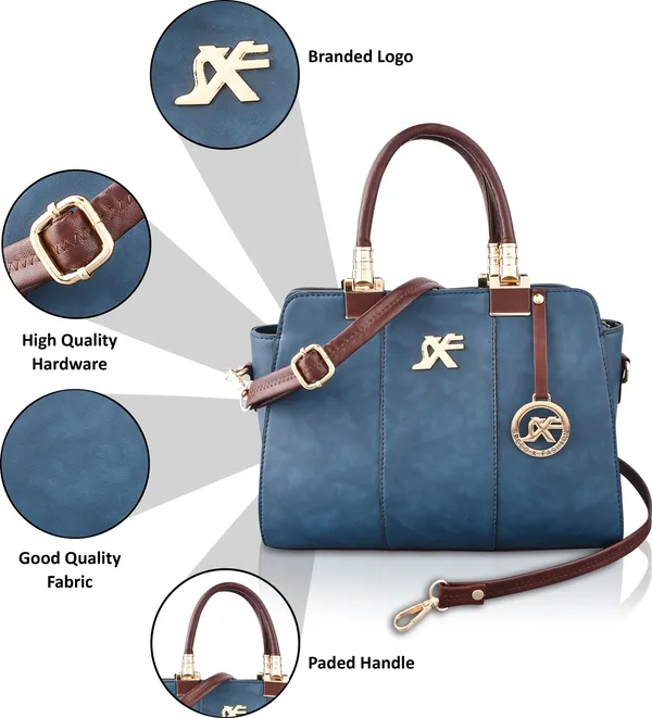 Blue_Pu_Sling_Bag_Casual_Evening_Party_Formal_For_Women