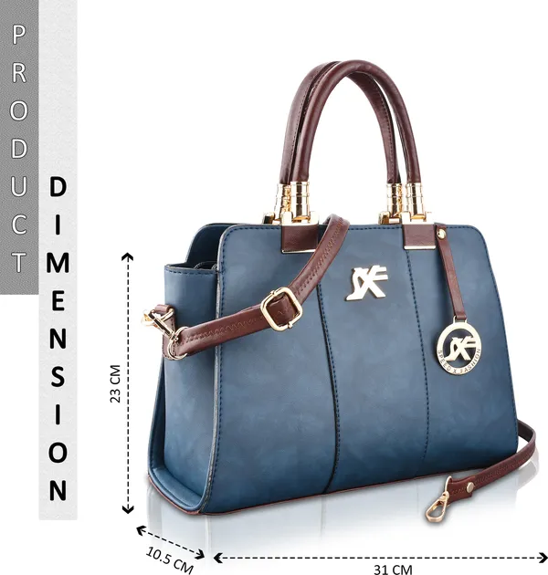 Blue_Pu_Sling_Bag_Casual_Evening_Party_Formal_For_Women