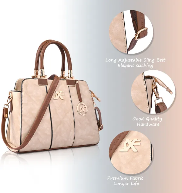 Cream_Pu_Sling_Bag_Casual_Evening_Party_Formal_For_Women