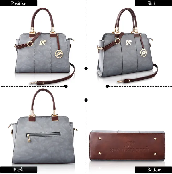 Grey_Pu_Sling_Bag_Casual_Evening_Party_Formal_For_Women