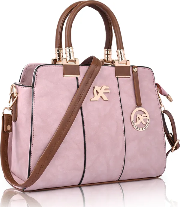 Pink_Pu_Sling_Bag_Casual_Evening_Party_Formal_For_Women