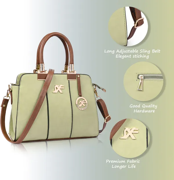 Green_Pu_Sling_Bag_Casual_Evening_Party_Formal_For_Women