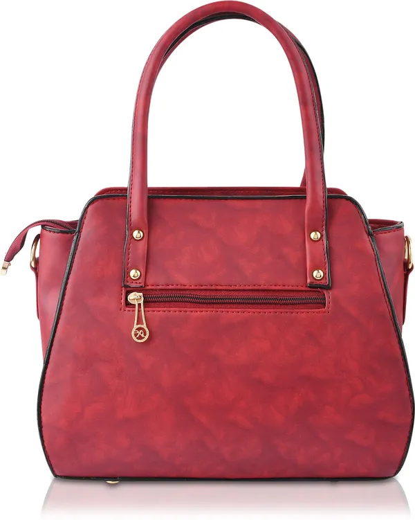 Maroon_Artificial_Leather_Hand_Held_Bag_Casual_For_Women