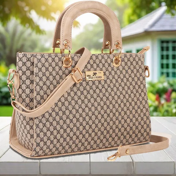 Beige_Pu_Hand_Held_Bag_Casual_For_Women
