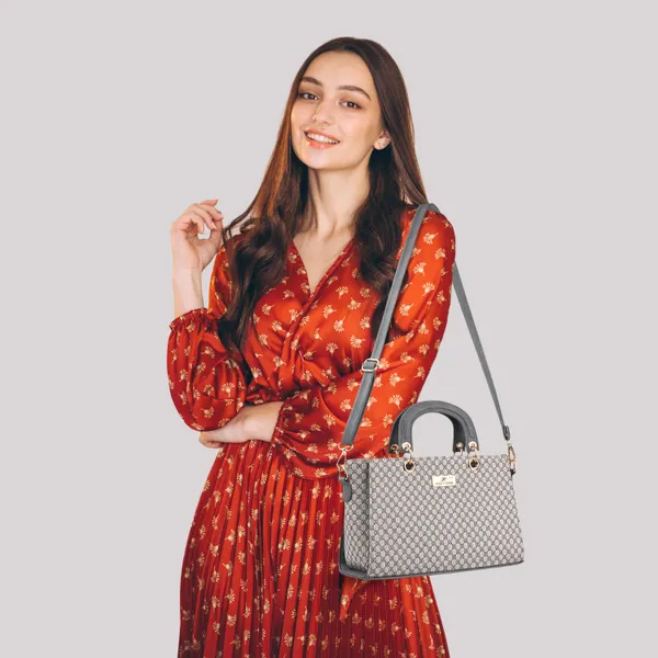 Grey_Pu_Hand_Held_Bag_Casual_For_Women