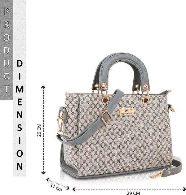 Grey_Pu_Hand_Held_Bag_Casual_For_Women