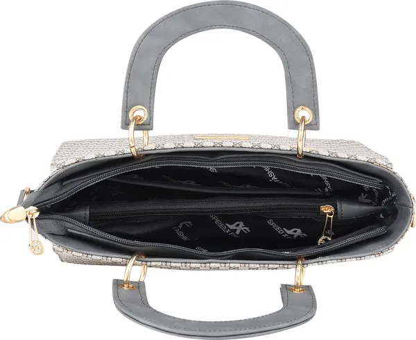 Grey_Pu_Hand_Held_Bag_Casual_For_Women
