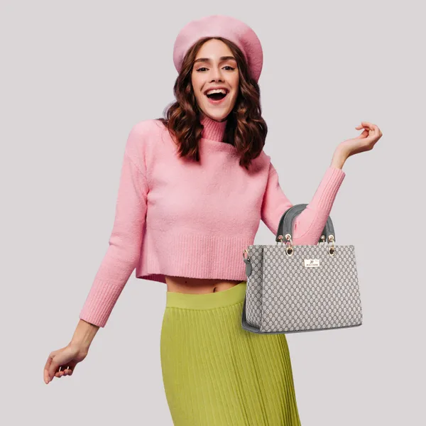 Grey_Pu_Hand_Held_Bag_Casual_For_Women