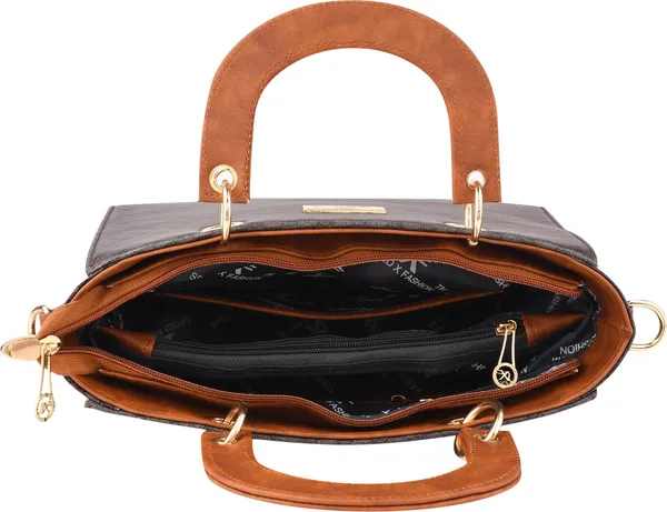 Black_Pu_Hand_Held_Bag_Casual_For_Women